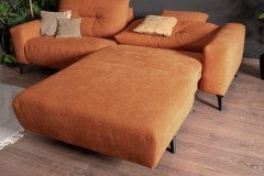 Alika von ADA Mindful Living - Eckgarnitur rechts terra