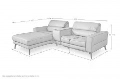 Asarina von ADA Mindful Living - Lederecke links maize-yellow