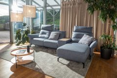 Salvia von ADA Mindful Living - Eckgarnitur rechts pastel-blue