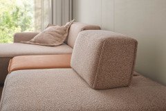 Felisso Grande von Candy - Ecksofa Ausführung links rusty-brandy