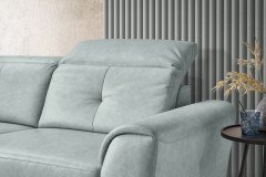 Santo von Candy - Polsterecke Ausführung links light-blue