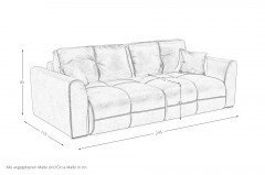 Dolan-Sleep von ED-Lifestyle - Schlafsofa anthrazit