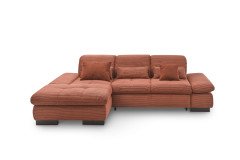 SO 4100 von set one by Musterring - Ecksofa Variante links kupfer