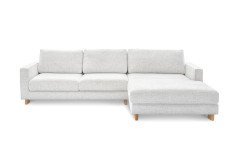 Genoa von Primavera Furniture - Polsterecke rechts silver