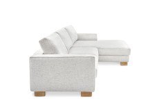 Genoa von Primavera Furniture - Polsterecke rechts silver