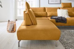 MR 270 von Musterring - Polsterecke links kurkuma