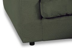 Donato von GUTMANN - Ecksofa rechts dunkelgrün