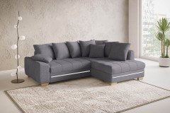 Nikita II von Nova Via - Eckcouch rechts stone