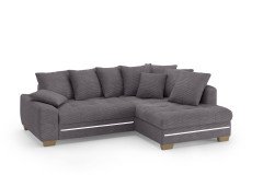 Nikita II von Nova Via - Eckcouch rechts stone