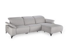 MR 370 von Musterring - Ecksofa Variante rechts platin