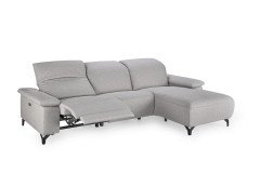 MR 370 von Musterring - Ecksofa Variante rechts platin