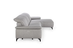 MR 370 von Musterring - Ecksofa Variante rechts platin