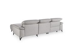 MR 370 von Musterring - Ecksofa Variante rechts platin